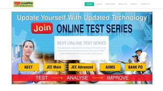 
                            2. Online Test Series for NEET-UG (AIPMT), JEE Mains & Advanced ...