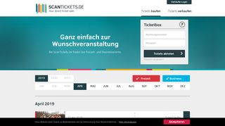 
                            3. Online Tickets kaufen, Mobile Tickets kaufen, E ... - ScanTickets.de