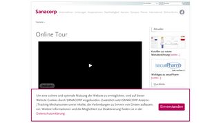 
                            11. Online Tour - Sanacorp