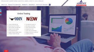 
                            2. Online Trading - Adroit Financial