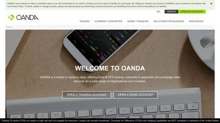 
                            7. Online Trading & FX for Business | OANDA