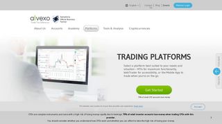 
                            3. Online Trading Platforms: MT4, Web & Mobile | Alvexo™