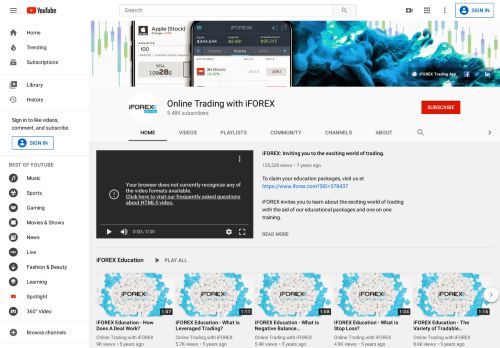 
                            10. Online Trading with iFOREX - YouTube