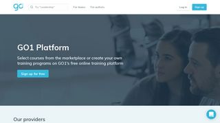 
                            2. Online Training Platform and LMS | GO1 Platform - GO1.com