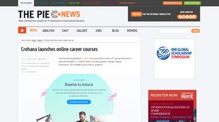 
                            9. Online training platform Crehana launches online career courses
