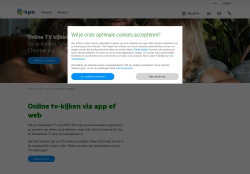 
                            9. Online tv kijken op je computer, tablet en smartphone | Telfort