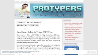 
                            2. ONLINE TYPING JOB: NO REGISTRATION FEE!!! | WELCOME TO ...