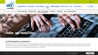 
                            12. Online- und HandyTicket | MVV