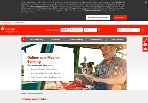 
                            3. Online- und Mobile-Banking | Sparkasse Oberhessen