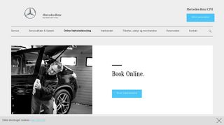 
                            8. Online Værkstedsbooking - Personbiler - Mercedes Benz CPH