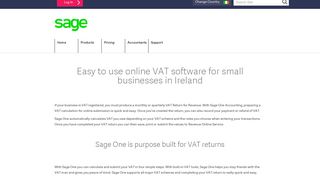 
                            6. Online VAT Software | Submit your VAT return using Sage One