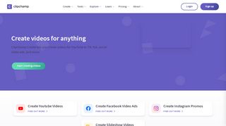 
                            9. Online Video Maker | Clipchamp Create