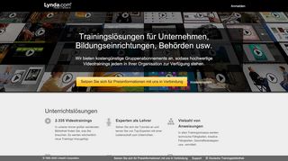 
                            4. Online-Videotutorials & Training | lynda.com