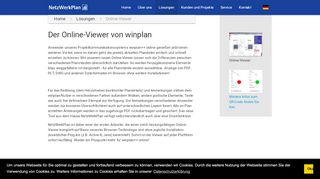 
                            4. Online-Viewer - Lösungen - NetzWerkPlan