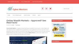 
                            7. Online Wealth Markets Scam Review - Legit? Real Facts!