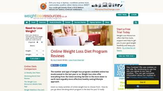 
                            4. Online Weight Loss Diet Program Reviews - Weight Loss Resources ...