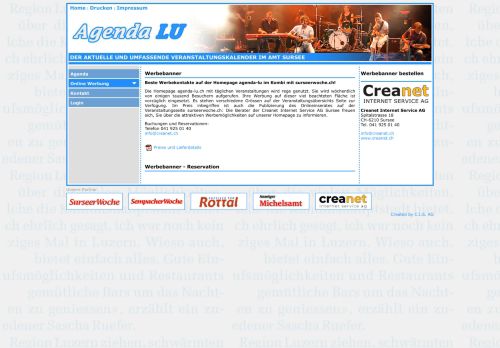 
                            13. Online Werbung - Agenda LU :: Der aktuelle und umfassende ...