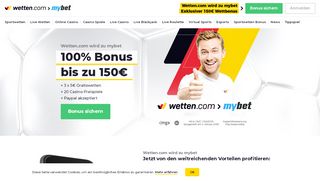 
                            7. Online Wetten & 120€ Wettbonus » Deutscher Wettanbieter WETTEN ...