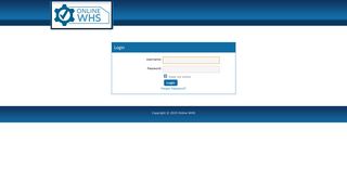 
                            1. Online WHS :: Login