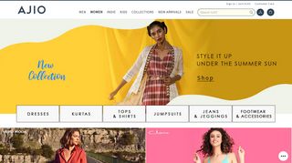 
                            2. Online Women Fashion Shopping Site in India - AJIO