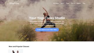 
                            2. Online Yoga Classes & Videos - YogaToday.com
