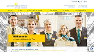 
                            5. Online zur neuen Uniform - Schweizer Versandzentrum AG