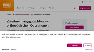 
                            11. Online-Zweitmeinungsgutachten | DAK-Gesundheit