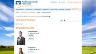 
                            1. OnlineBanking - Raiffeisenbank eG, Handewitt