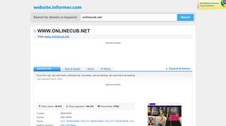 
                            10. onlinecub.net at WI. Welcome to onlinecub.net (City Union ...