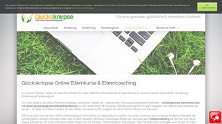 
                            1. Onlinekurse - Glücksknirpse