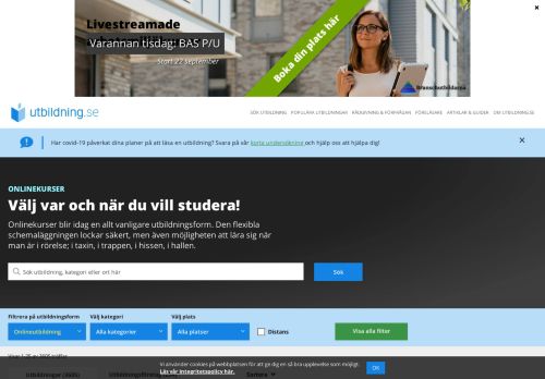 
                            7. Onlinekurser – kunskap på distans - Utbildning.se