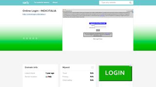 
                            9. onlinelogin.indicitalia.it - Online Login - INDICITALIA - Online Login ...