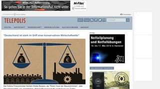 
                            10. Onlinemagazin für Politik & Medien im digitalen Zeitalter | Telepolis