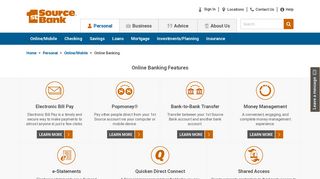 
                            2. Online/Mobile Banking | 1st Source Bank