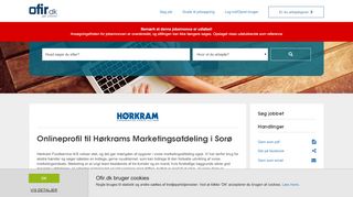 
                            10. Onlineprofil til Hørkrams Marketingsafdeling i Sorø, Sorø | Ofir.dk