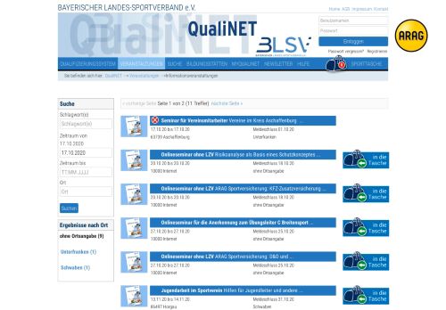 
                            13. onlineseminar - BLSV: QualiNET