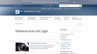 
                            6. Onlineservices mit Login - IHK Ostthüringen zu Gera - Mittelstand ...