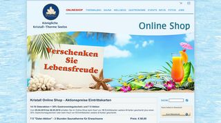 
                            1. Onlineshop der Kristall Therme in Ludwigsfelde - Eintrittskarten online ...