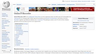 
                            9. OnlineTVRecorder – Wikipedia