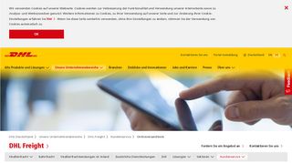 
                            4. Onlineversandtools | DHL Freight | Deutschland