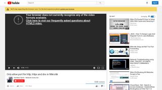 
                            8. Only allow port for http, https and dns in Mikrotik - YouTube