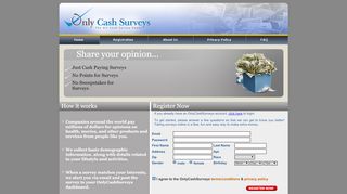 
                            7. Only Cash Surveys - Take Surveys for Cash: $5 Signup Bonus ...