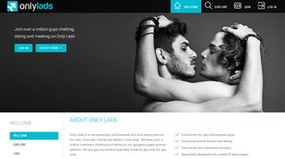 
                            8. Only Lads - free gay dating & gay chat social network