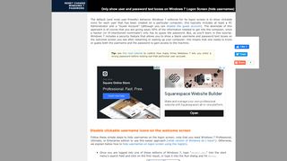 
                            4. Only show user and password text boxes on Windows 7 Logon Screen ...