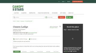 
                            13. Onnen Lodge | Canopy & Stars