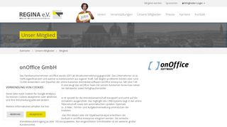 
                            10. onOffice GmbH - Mitglied | Unsere Mitglieder | REGINA eV ...