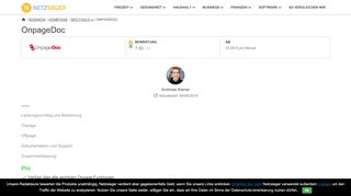 
                            2. OnpageDoc Test - Netzsieger