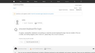 
                            5. onscreen keyboard for login - Apple Community