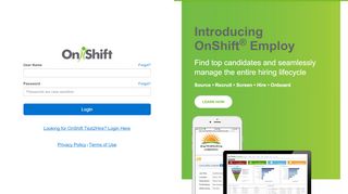 
                            11. OnShift Login