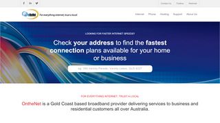 
                            5. OntheNet | Gold Coast internet provider for NBN, ADSL2+, Naked DSL